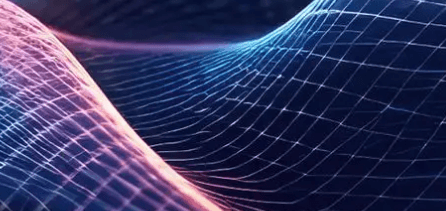 Fibre-optic network background